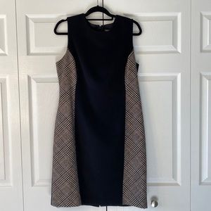 Black and plaid J McLaughlin wool dress (Burberry style), size 12, new